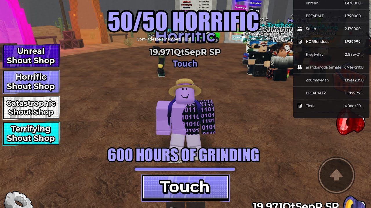 Getting 50/50 in Horrific SSDC3!