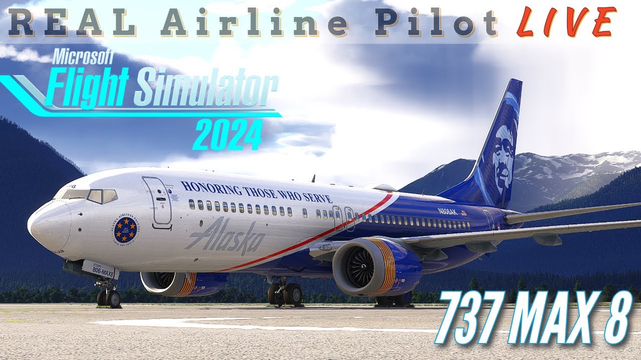 iFly 737 MAX 8 | Update | An Airbus Pilot flying a Boeing...in Alaska...|  