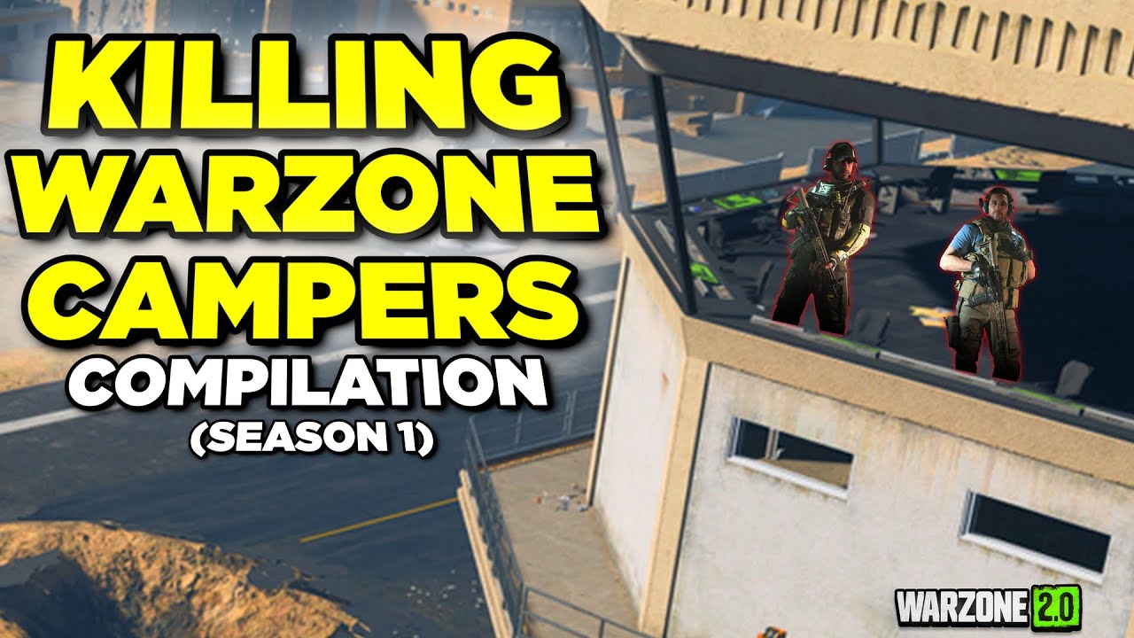 KILLING CAMPERS IN WARZONE 😂 COMPILATION  (Season 1)