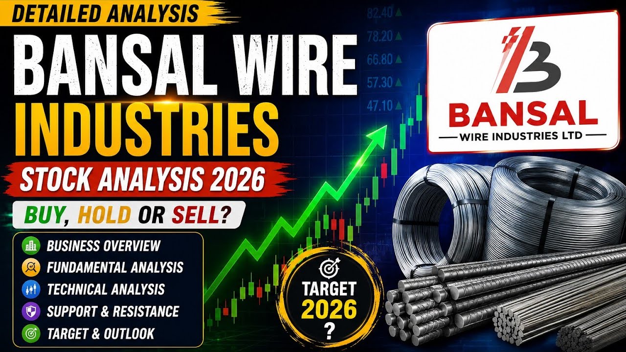 Bansal Wire Industries Stock Analysis 2026 | Buy, Hold or Sell? | Target & Technical Analysis