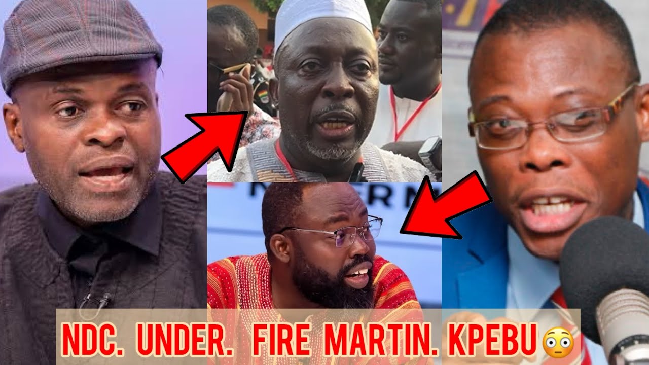 HOT CLASH! 😳Martin Kpebu GOES HARD on NDC Over Baba Jamal Clearance — Party Leaders RESPOND 