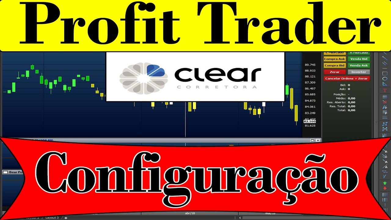 COMO CONTRATAR E CONFIGURAR O PROFIT TRADER CLEAR