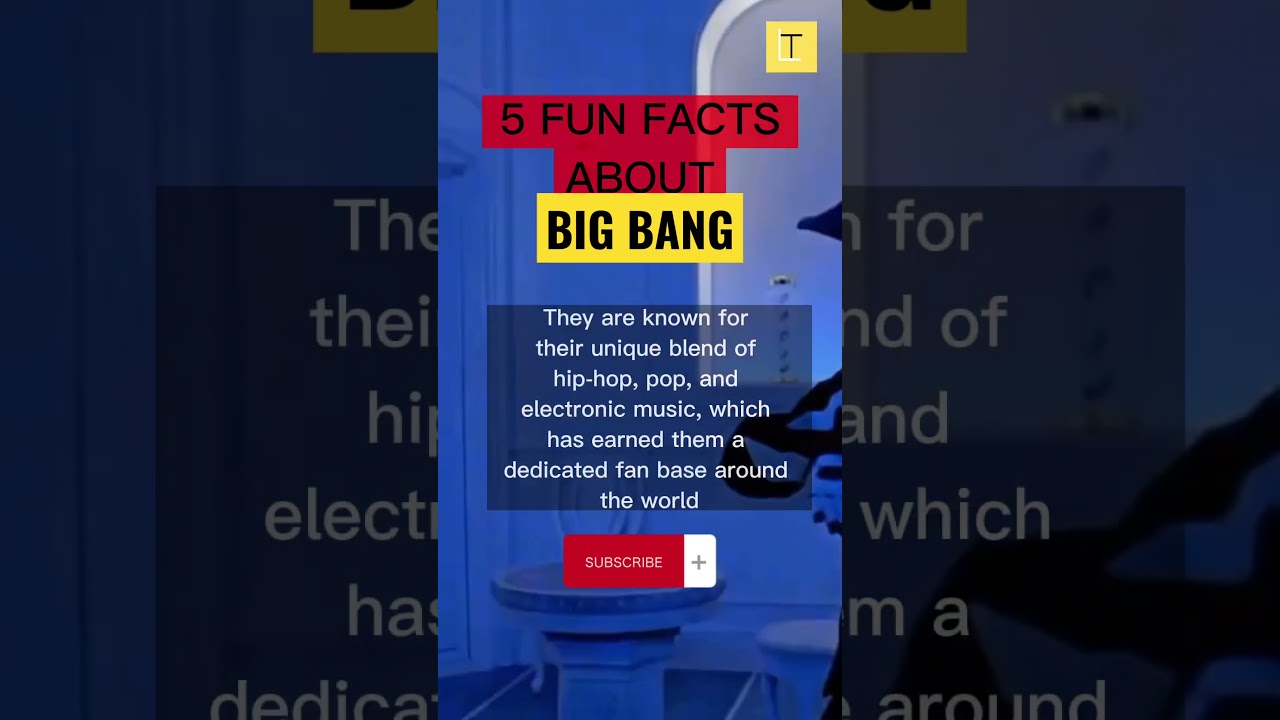 5 Fun Facts About Big Bang #bigbang #kpop #music #gdragon #top #taeyang #daesung #seungri