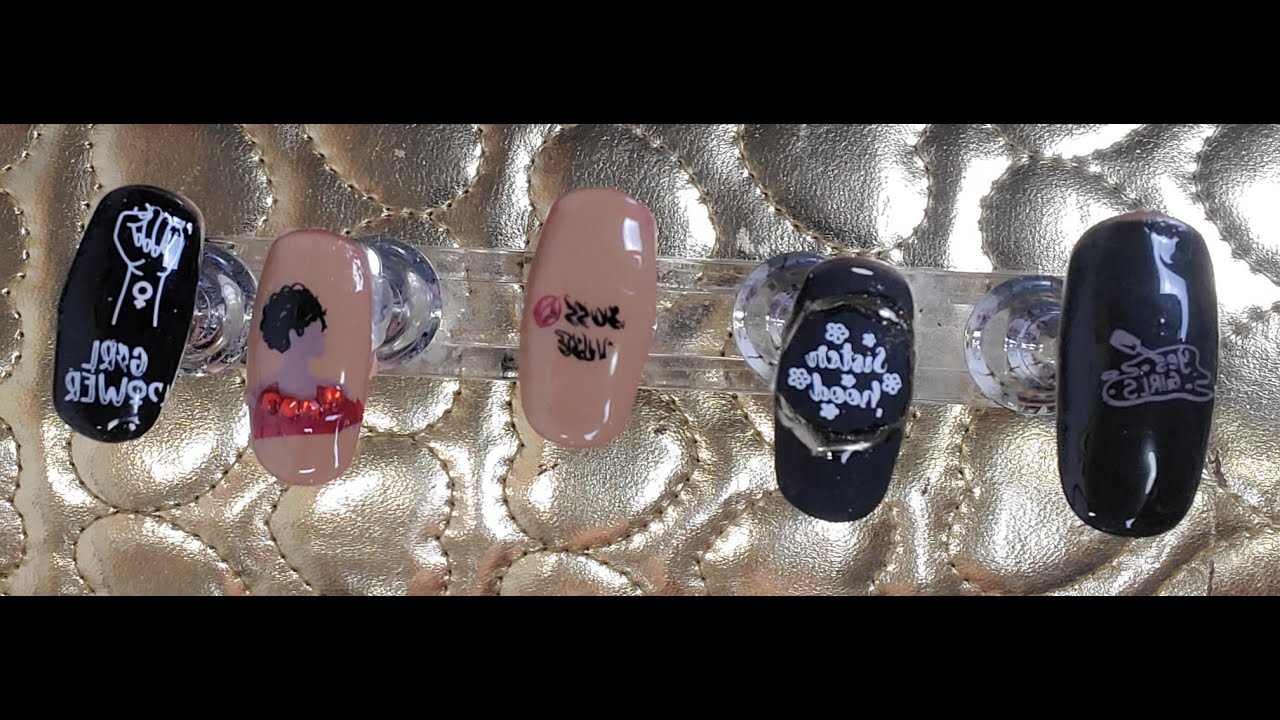 Mocktails & Nails: Virgin Watermelon Margarita | Girl Power Stamping Plate
