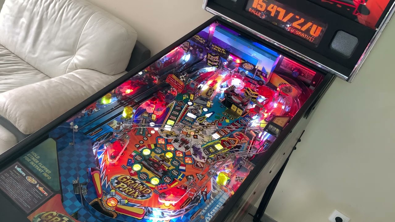 PINBALL - GRAND PRIX - MORGANFLIPPER - GAMEPLAY