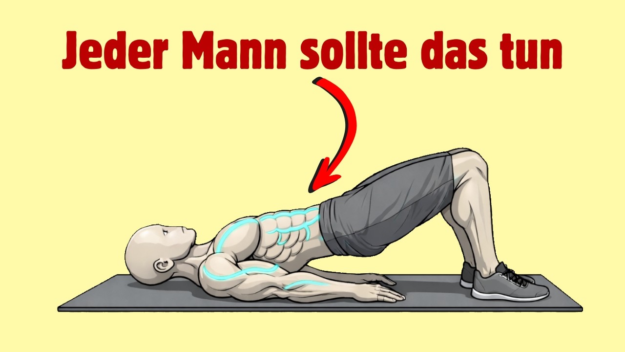 Wenn du ein Mann bist, mach diese 3 Übungen jeden Tag