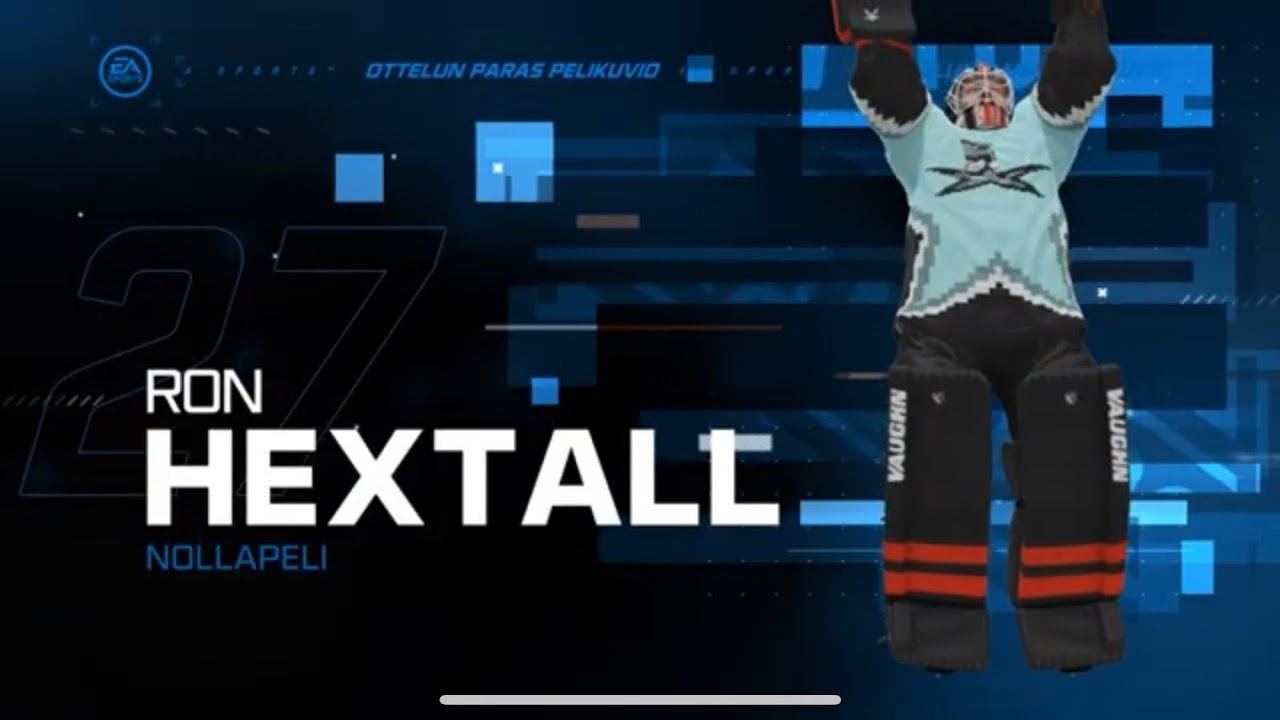 NHL 21 HUT Ron Hextall Play of the Game PS4