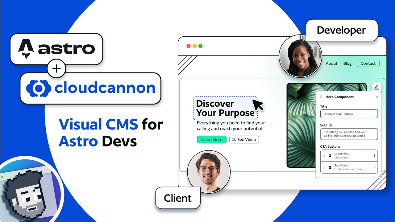 Astro CMS for Visual Editing: Getting Started with CloudCannon