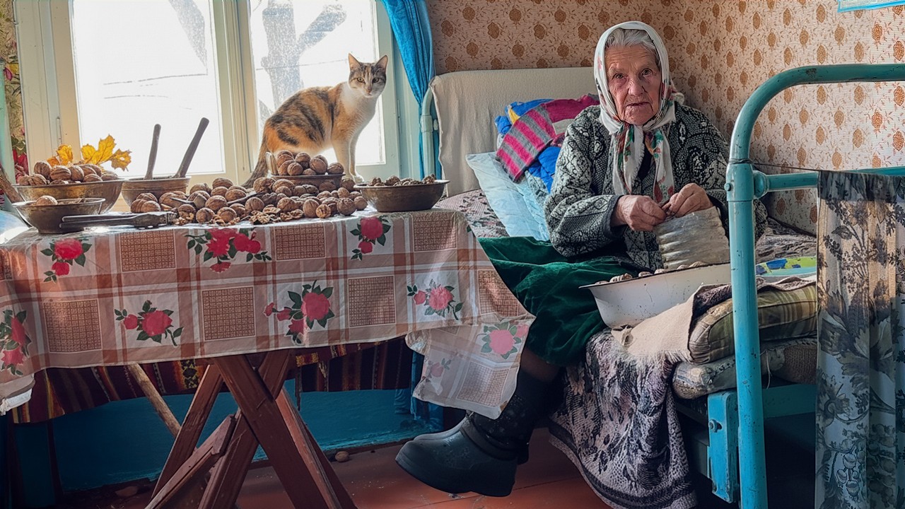 A Lonely Grandma’s Peaceful Life in the Village