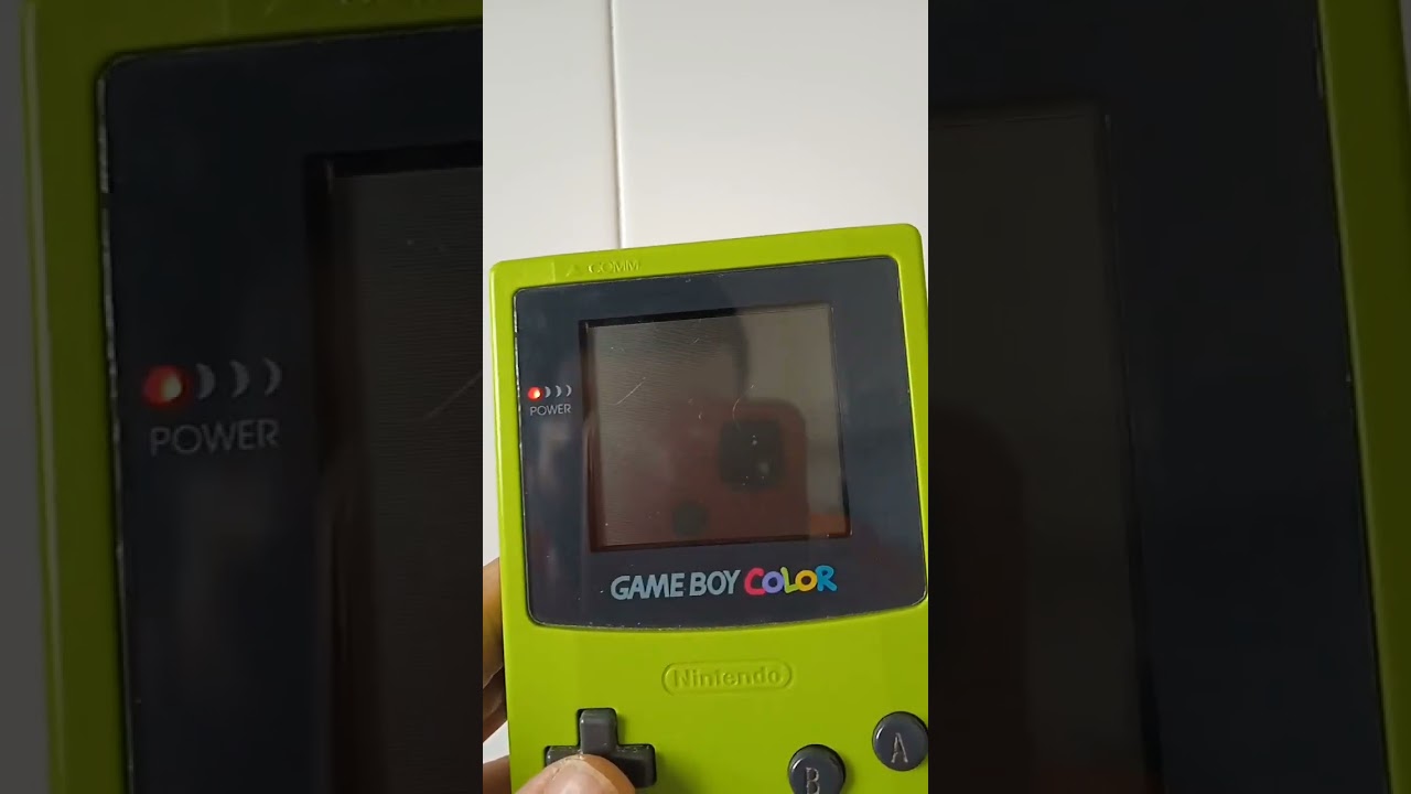Nintendo Game Boy Color verde #nintendo #gameboy #gameboycolor #consolas #mariobros #supermario