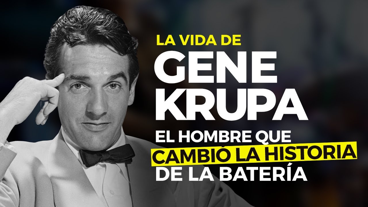 GENE KRUPA y Cómo Transformó a la Batería para Siempre (LITERALMENTE)