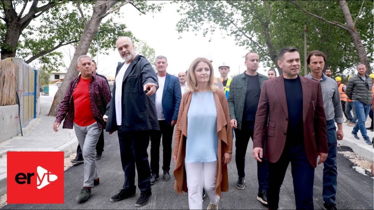 Kryeministri Edi Rama - Vlorë, në kantierin e Rilindjes së lagjes Kume