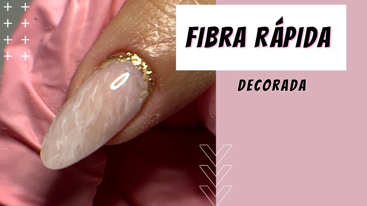 UNHA DE FIBRA DE VIDRO EM 1HORA!