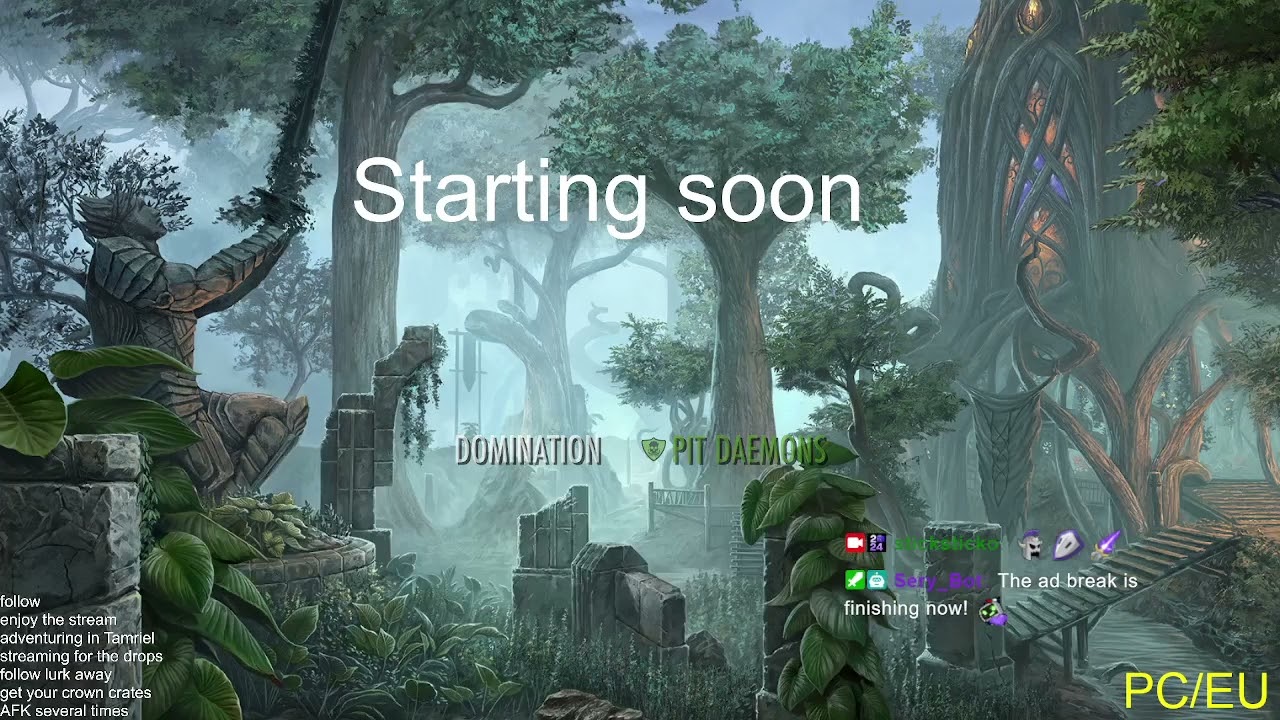 2X DROPS The Elder Scrolls Online U49 is LIVE streaming for the drops follow lur (Part 1/2)