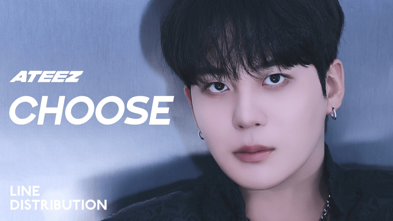 ATEEZ &mdash; Choose | Line Distribution