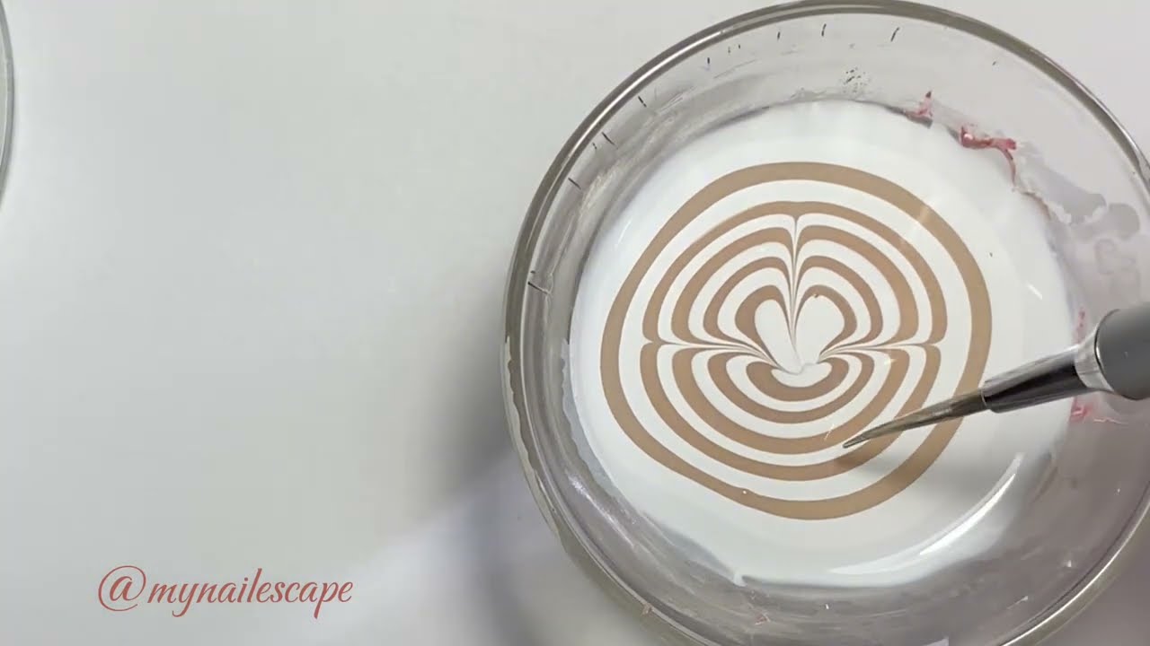 How To Water Marble Tutorial using Sally Hansen Xtremewear
