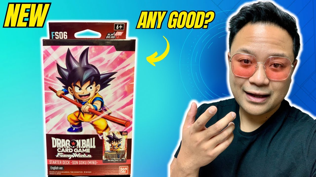 NEW Son Goku Mini Starter Deck FS06 Dragon Ball Super Fusion World