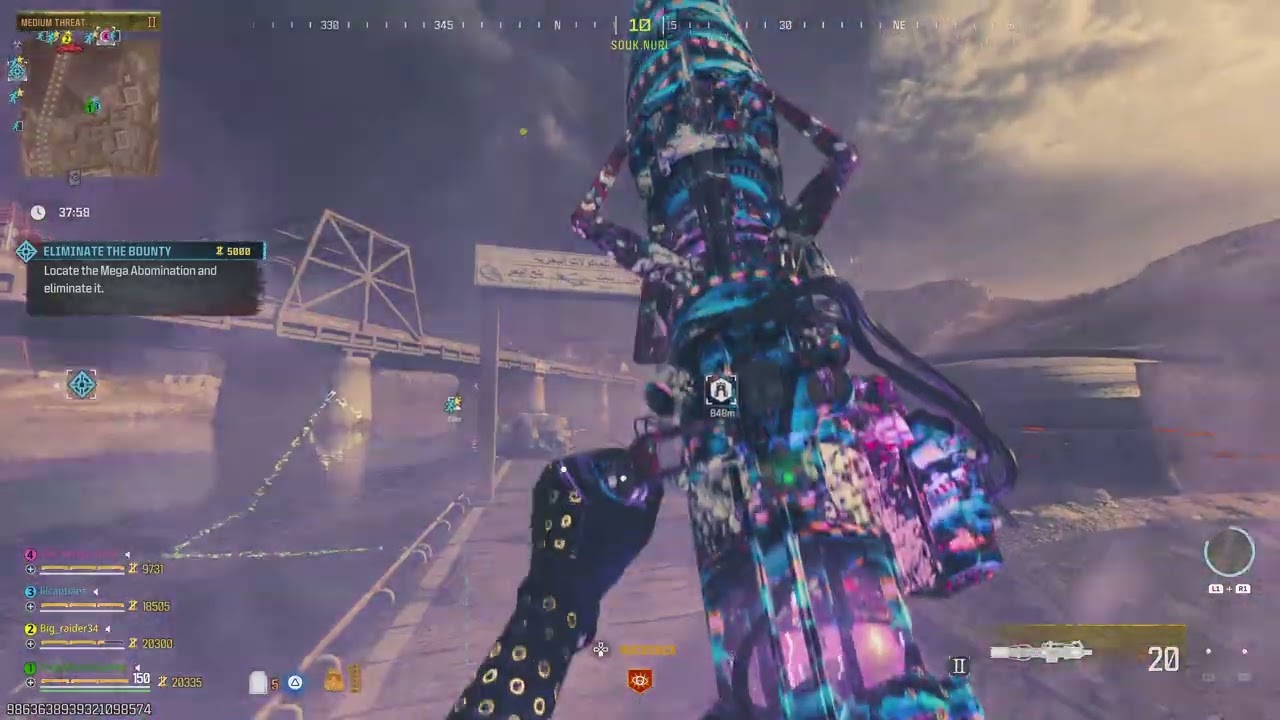 MWZ Zombies Big_Raider just raiding the contracts.