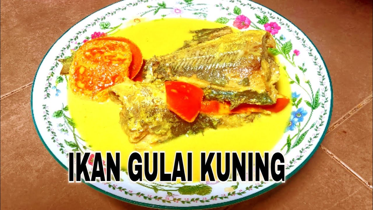 GULAI KUNING IKAN CENCARU BUMBU KAMPUNG 