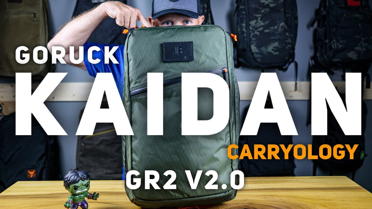 GORUCK X Carryology Kaidan GR2 v2.0 // Quick Look & First Impressions // What's DIFFERENT?