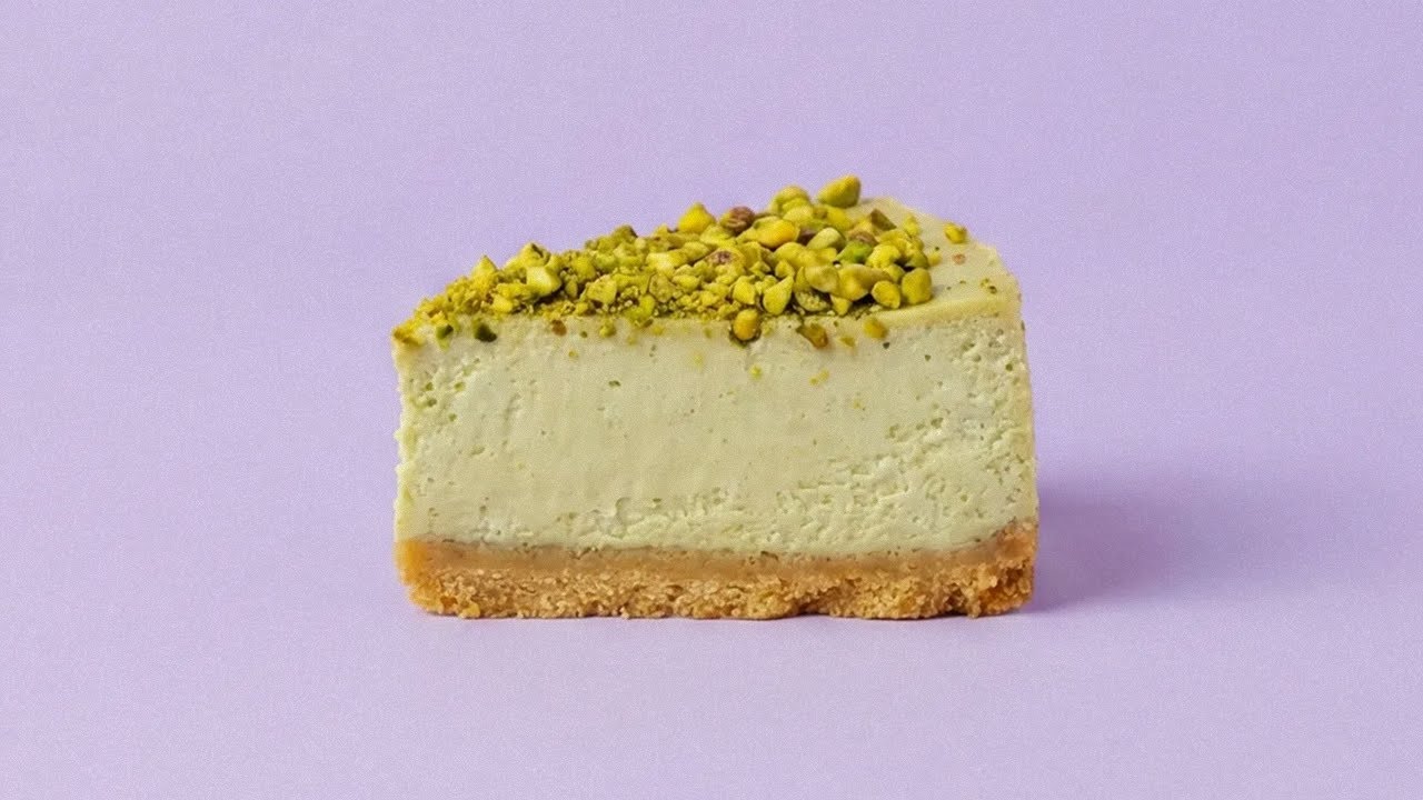 pistachio cheesecake | coffee shop alternative music to cook & study
