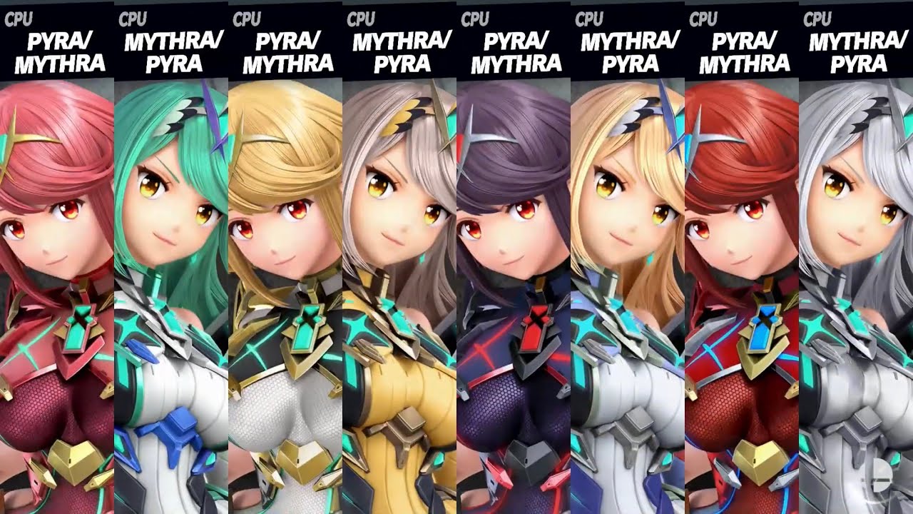 Super Smash Bros. Ultimate - Pyra/Mythra Elimination Tournament (Stamina)