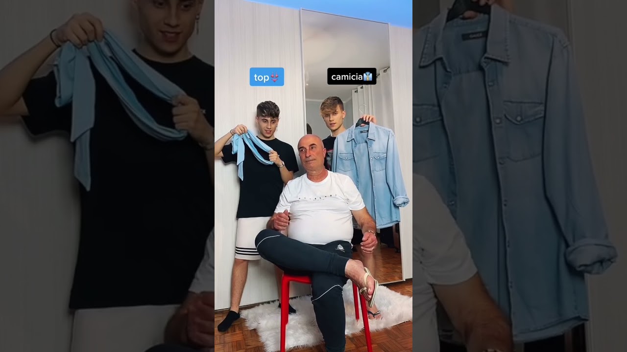 Vestiamo nostro PAP&Agrave; da DONNA 👁️👄👁️