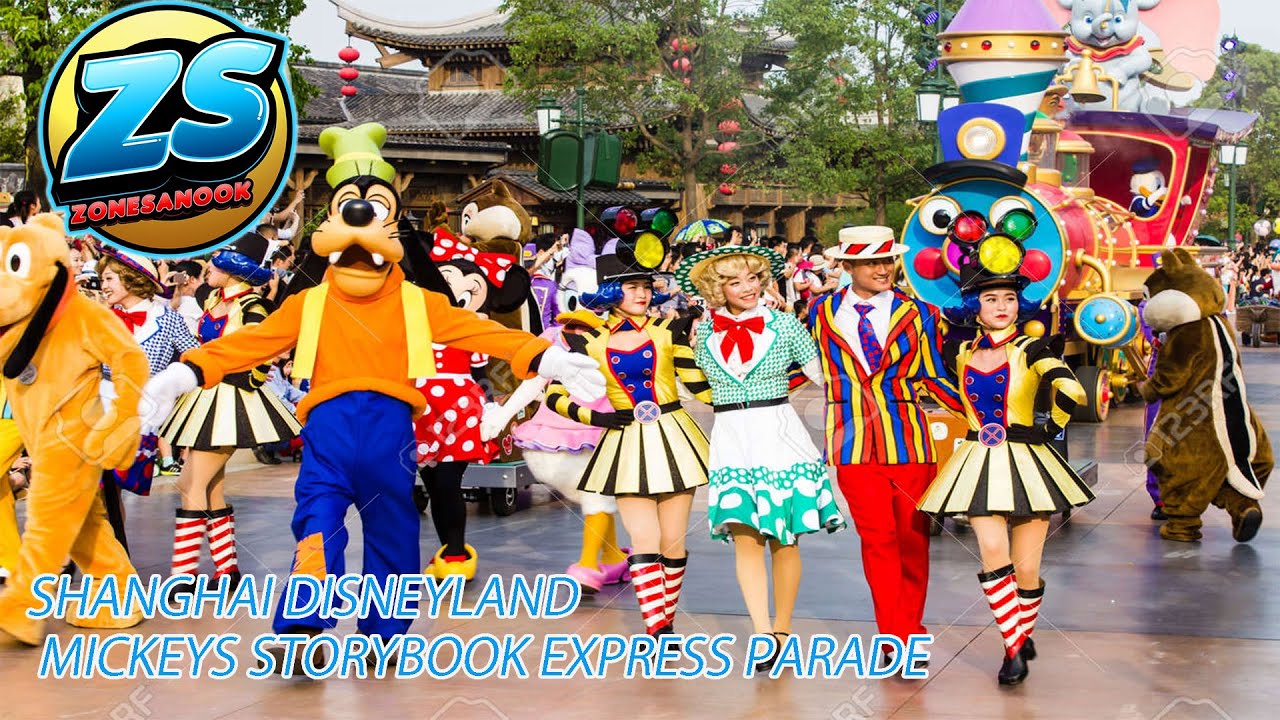 Shanghai Disneyland : Mickeys Storybook Express Parade EP.1 พาเหรดรอบกลางวัน สุดอลังการณ์