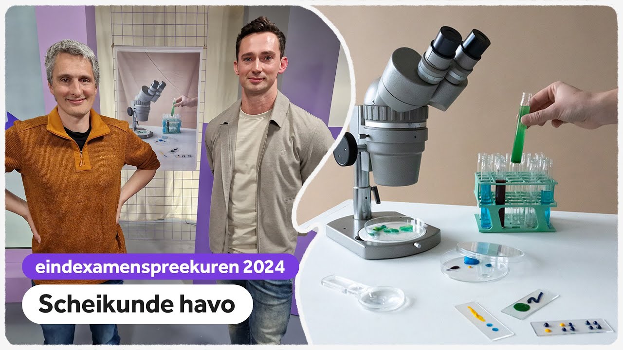 Examenspreekuur scheikunde havo met Nikita en Wouter