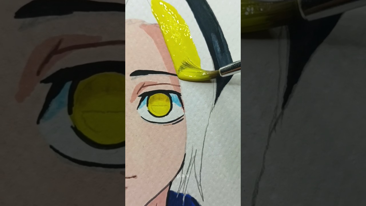 Drawing Finn ames💛from Mashle:magic&muscles🍄 #mashlemagicandmuscles #drawinganime #shorts #animeart