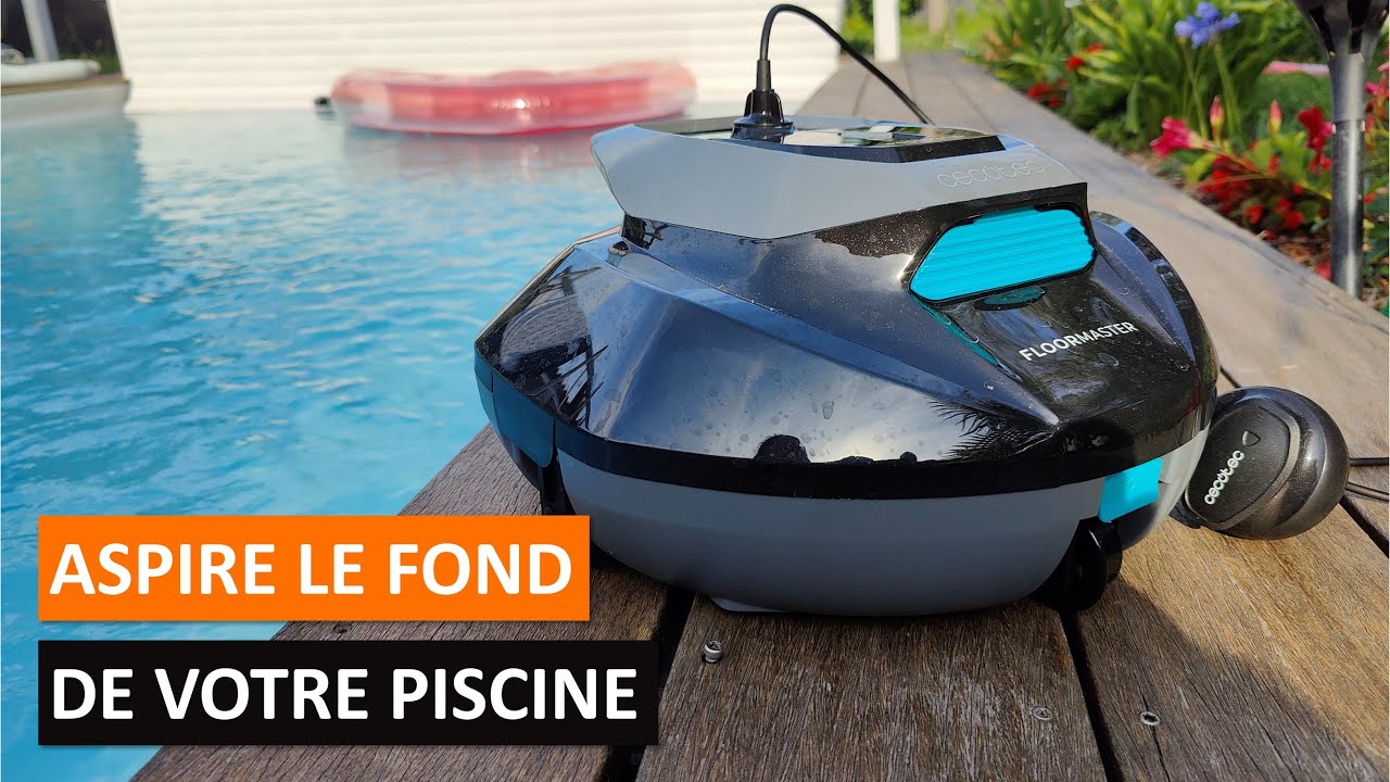 Cecotec Conga Pooldroid 1000 FloorMaster ❤️ Un robot aspirateur pour piscine étonnant