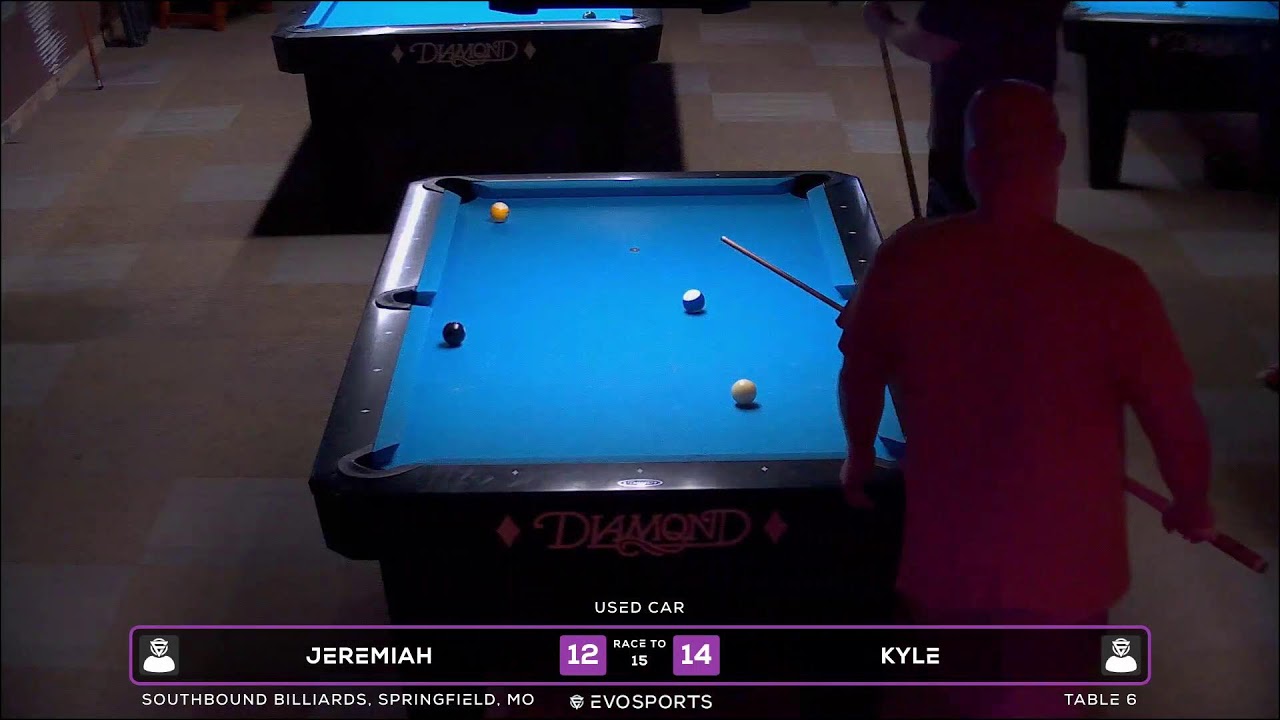 JEREMIAH  vs KYLE - SOUTHBOUND BILLIARDS - TABLE 6 | EvoSports