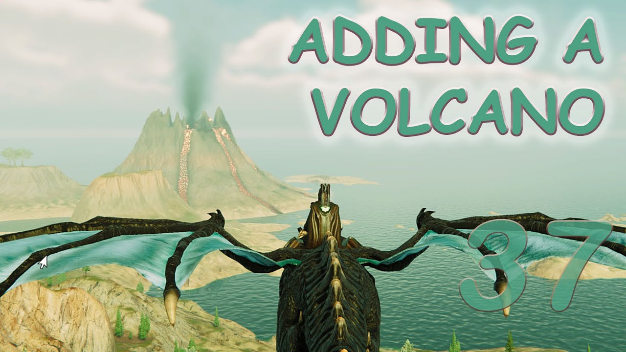 Unity Terrain - Adding a Volcano to the Island Environment (Part 36)