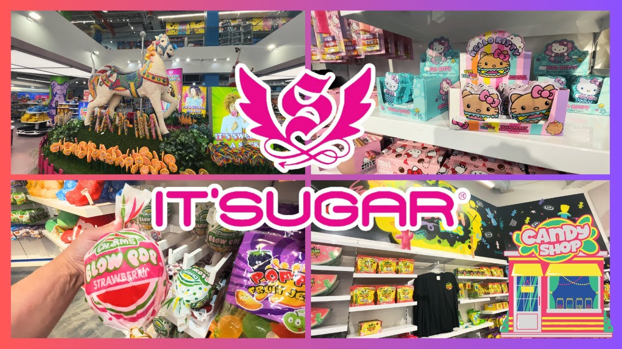 IT'S SUGAR | AMERICAN DREAM MALL CANDY STORE WALKTHROUGH