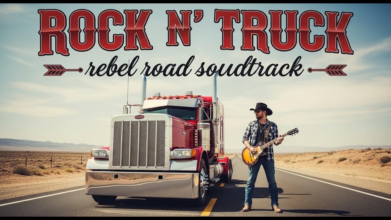 Rock N Truck – Long Road Country Rock | Rebel Road Soundtrack #ClassicHighway #trucksongs
