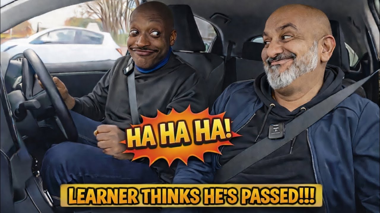 HE THINKS HE PASSED !!!