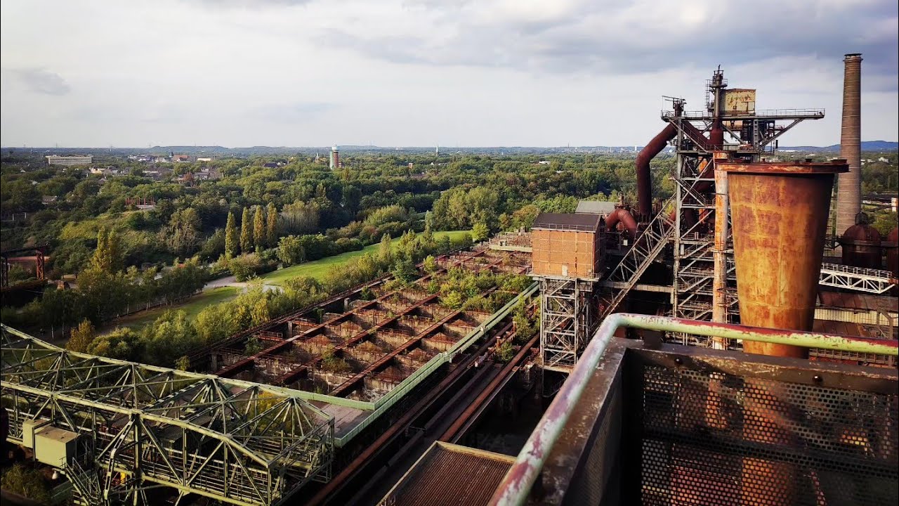 70 METER über DUISBURG! - Der stillgelegte Hochofen in Duisburg Meiderich