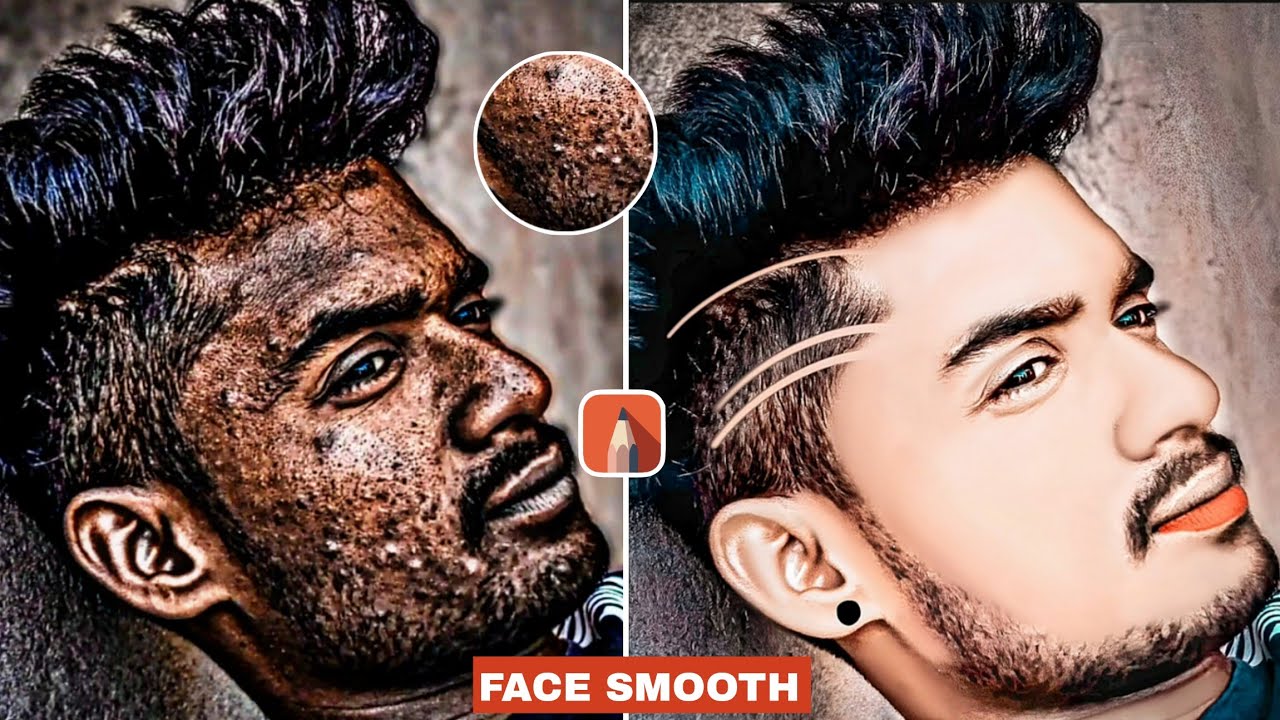 Autodesk hard face smooth editing || Face smooth photo editing || Autodesk editing || Photo editing