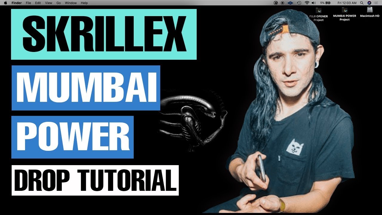 Как пользоваться Skrillex — обучающее видео по дроп-ролику «Mumbai Power» [БЕСПЛАТНЫЕ ЗАГРУЗКИ]