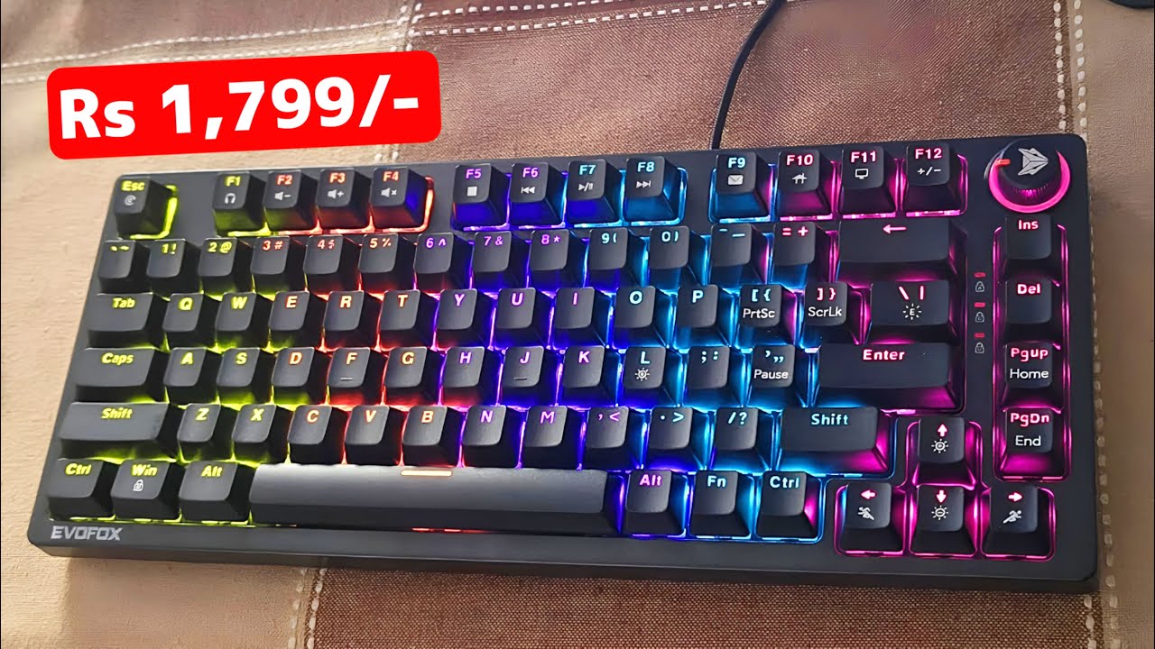 EvoFox Katana X2 TKL Mechanical Gaming Keyboard