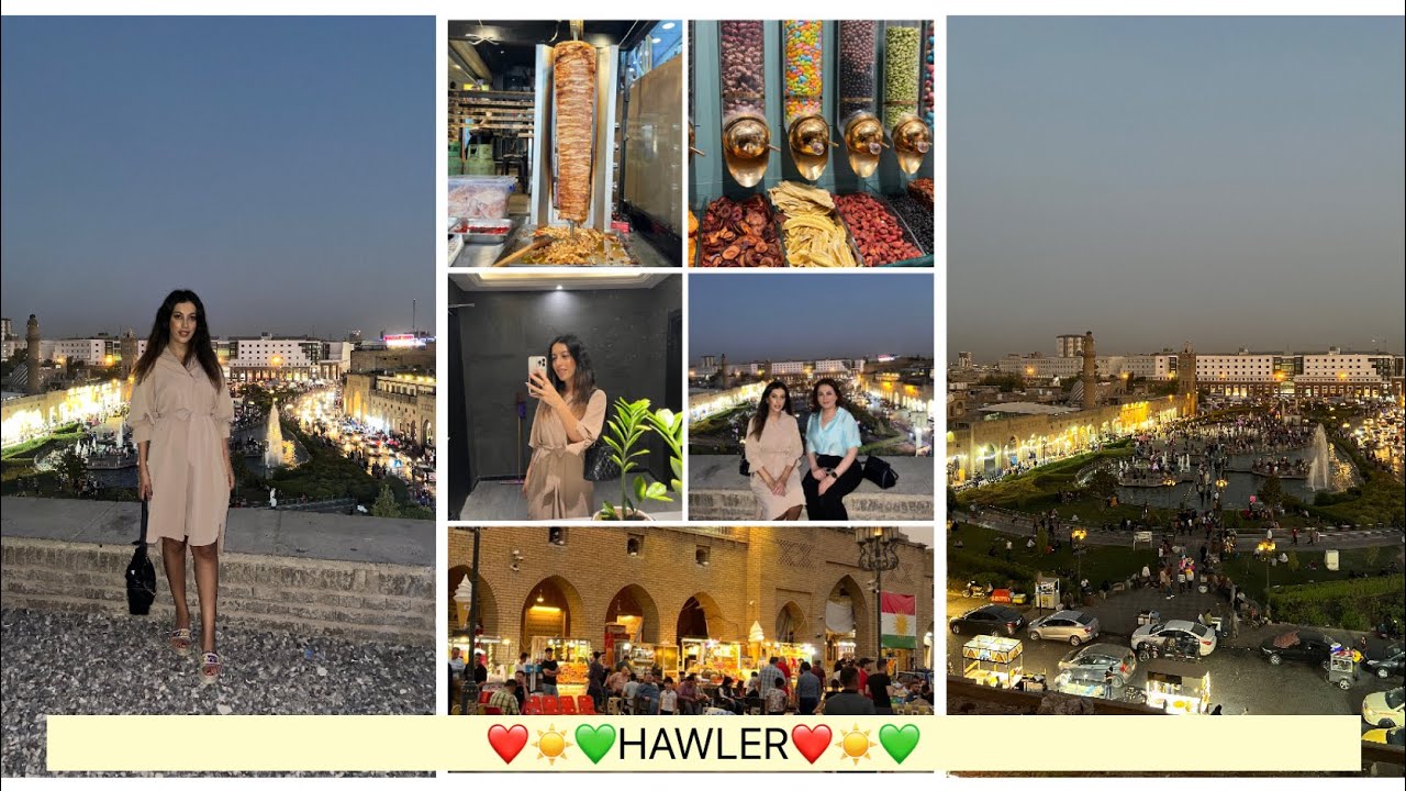 KURDISH VLOG - Waren bo HAWLER/ERBIL lagalm ❤️☀️💚/ڤڵۆگی کوردی