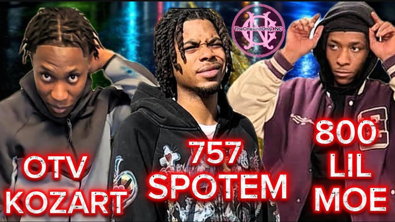 800 LilMoe и OTV Kozart проезжают по району 757 в поисках Spotem 757 🔫
