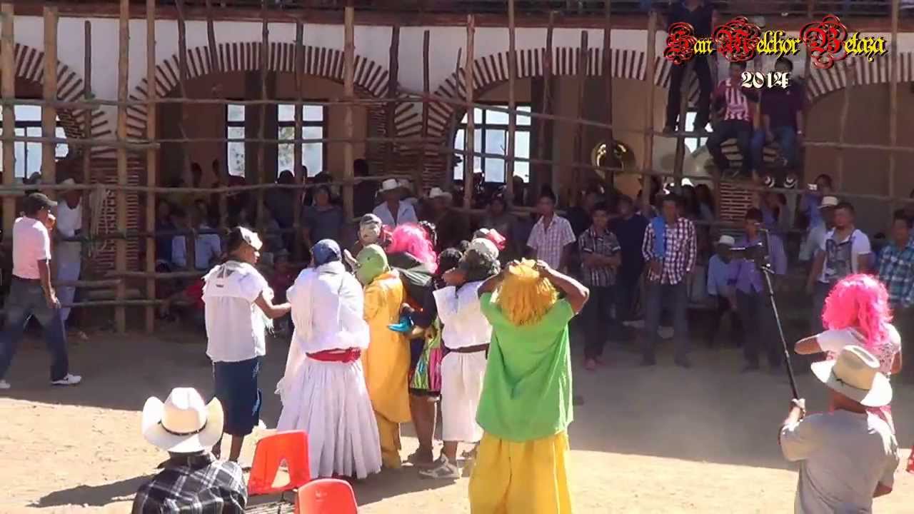 San Melchor Betaza 2014. Carnaval - Boda de los Huenches