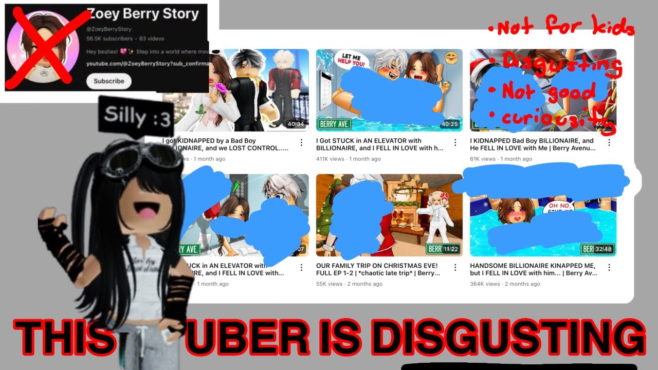 Zoey Berry story horrible thumbnail rant |FIRST RANT|