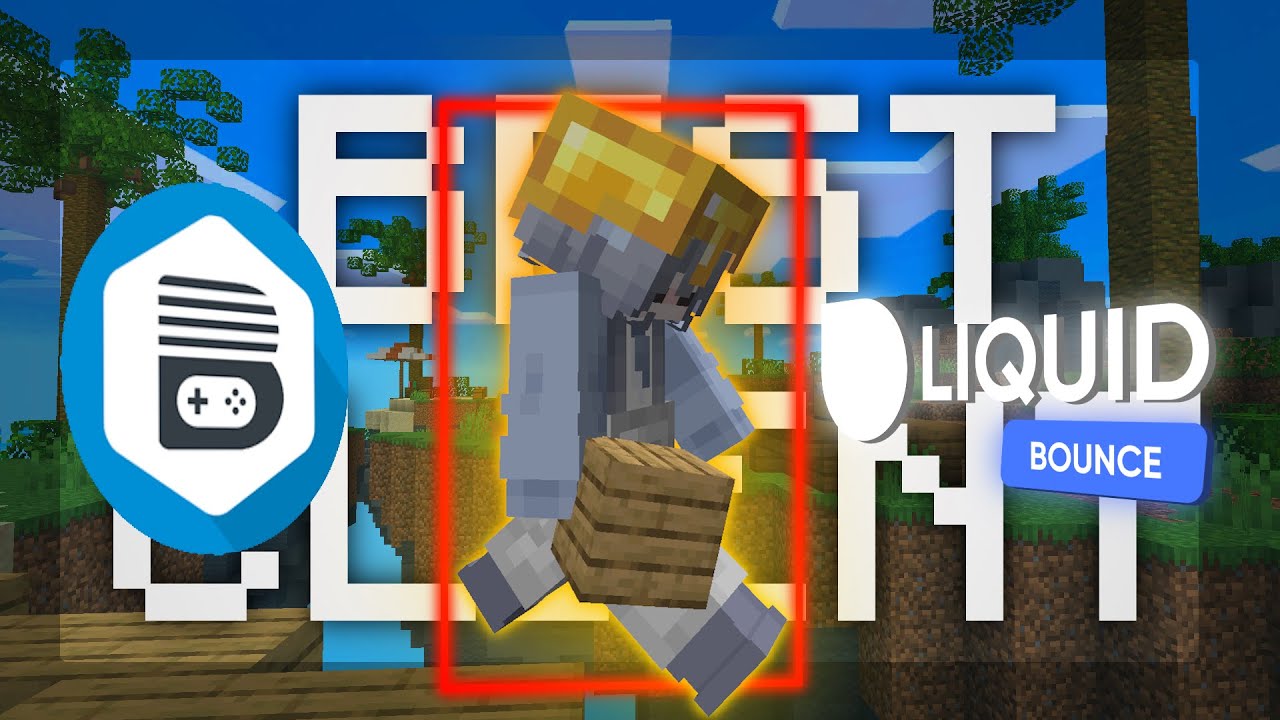 THE BEST FREE MINECRAFT HACKED CLIENT FOR BLOCKSMC w/ LiquidBounce v0.28.2