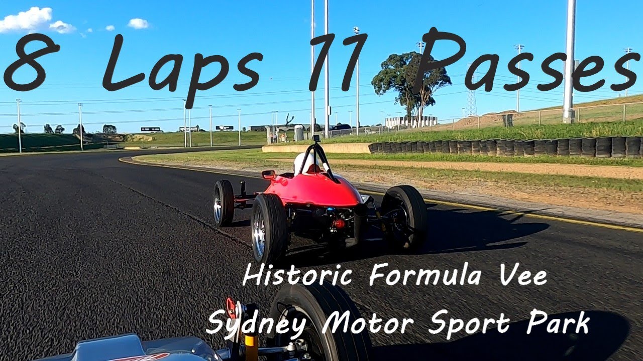 8 Laps 11 Passes Historic Formula Vee SMSP
