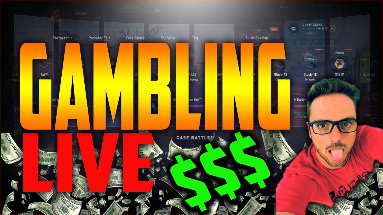 CSGORuby & Datdrop gambling stream