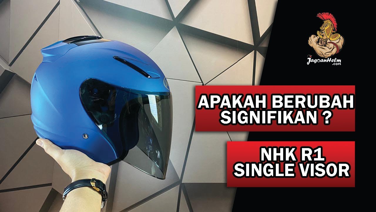 ROAD REVIEW : NHK R1 SINGLE VISOR | BERUBAH SIGNIFIKAN ?