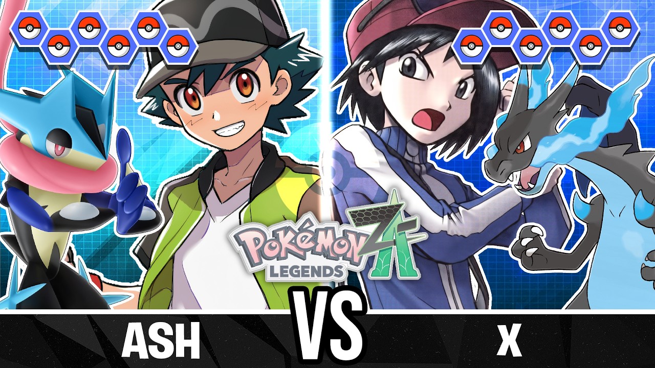 Ash vs X - Pokemon Battle - Legends Z-A