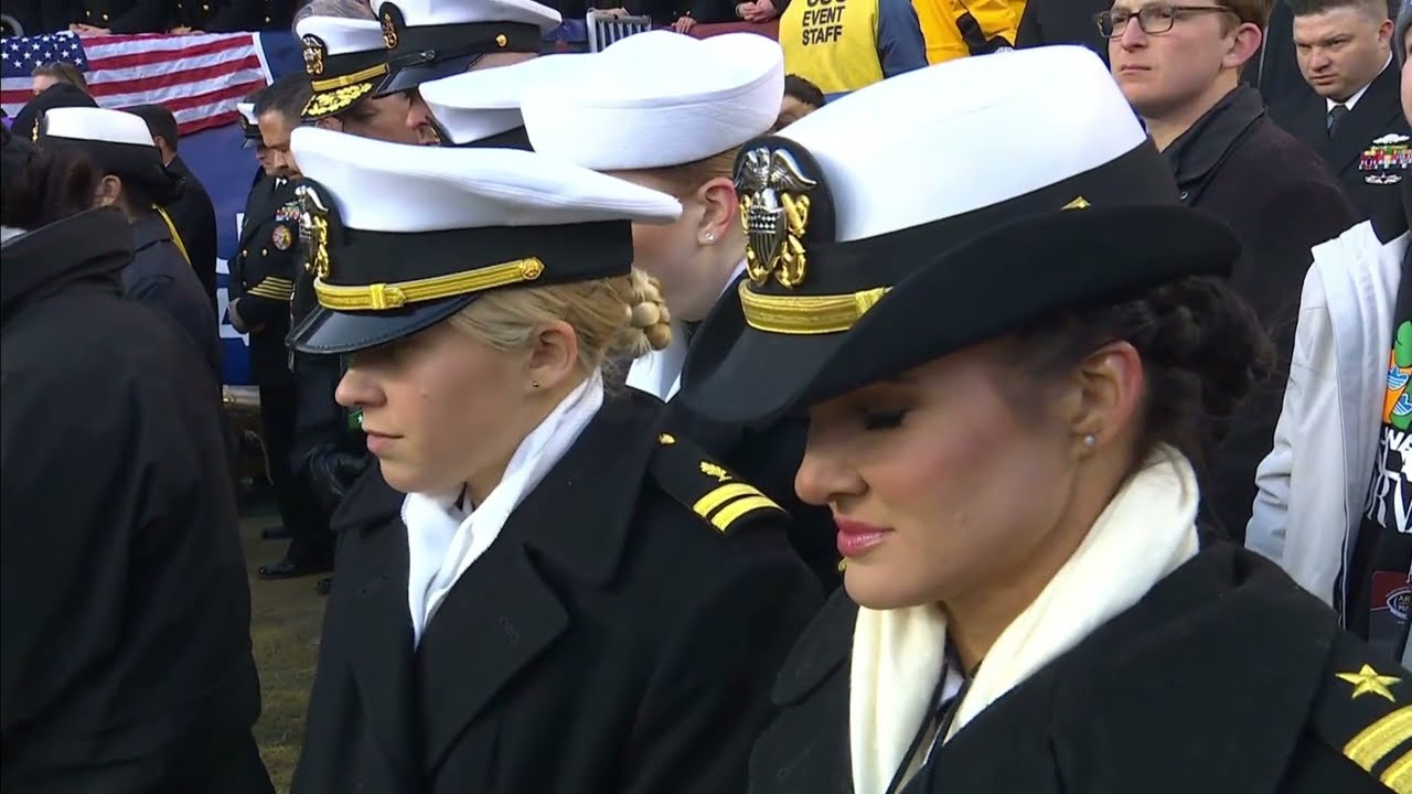 The USA National Anthem of the 125th US Army VS US Navy American Football Game December 2024, Heroes